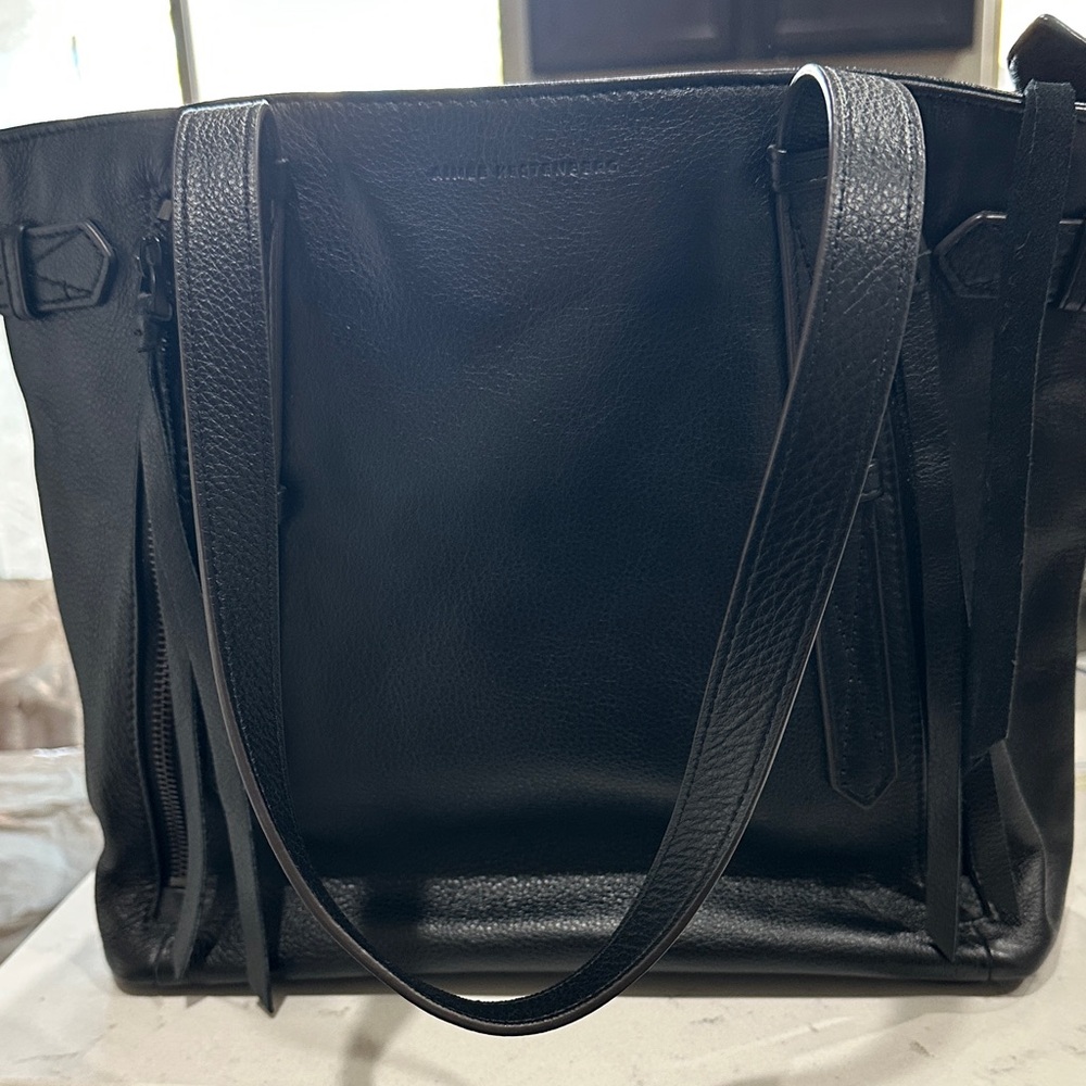 Aimee Kestenberg Black Leather Tote